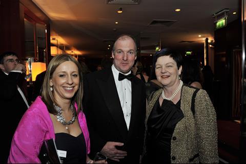 Lucy Neville-Rolfe joined other VIPs for a champagne reception